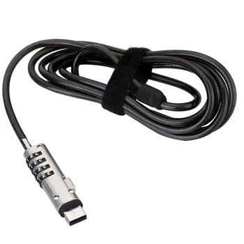 10X 4 Digital Universal de Blocare Laptop USB cu Cablu de Securitate de Blocare Pentru Calculator