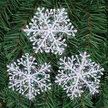 12 BUC Fulgi de Zăpadă Fulgi de zăpadă de Crăciun ornamente de Crăciun și Decorații de Brad 2024 Decoratiuni de Craciun Pentru Casa si gradina