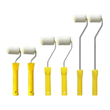2 buc Mini trafalet Vopsea Instrumente Pensule Set Role pentru Perete DIY Stenciling Mobilier Vopsea Proiecte de Pictura Colțuri
