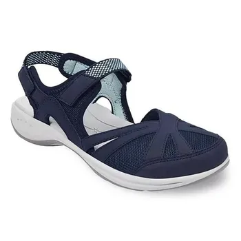 2023 Nou Pantofi De Vara Pentru Femei Sandale Solid Rotund Toe Ochiurilor De Plasă Respirabil Casual Doamna Sandalias Plajă Feminin Pană Sandalias