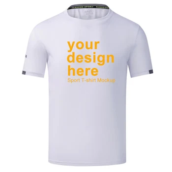 2023 Vara iute Uscat tricou Personalizat Logo-ul Clubului Compania Echipei de Formare Purta Subțire Bărbați Femei Sport de Agrement Tricouri Solid Tees