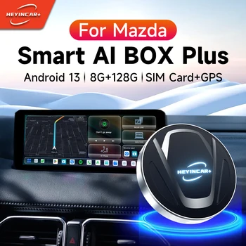 2024 Noi HEYINCAR CarPlay Inteligent Ai tv Box Android 13 8GB+128GB Pentru Mazda CX-5, CX-3 CX-30 CX-50 CX-90 Mazda3 Sedan Hatchback