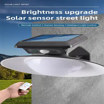 3.6 v 10w Led Lumina Solara Strada Impermeabil în aer liber Inducție Rotund Lampă de Perete Peisaj Lumini de Gradina