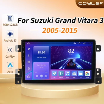4G+WiFi 2din Android 13 Radio Auto Multimedia Player Video de Navigare GPS Pentru Suzuki Grand Vitara 3 2005-2015 Unitatea de Cap