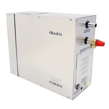 6kw Automata din otel inoxidabil Abur Generator Automat de decalcifiere Sauna Baie de Aburi Mașină De Spa Cameră Controler Digital