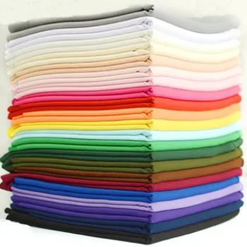 92x160cm 22 de Culori Pentru a Alege de Buna Culoare Simplu Material Elastic Elastic din Poliester Spandex Tesatura Pentru Tricou Copil Rochie de Pânză
