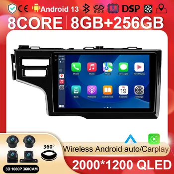 Android Radio Auto Multimedia Player Video de Navigare Pentru Honda Jazz 3 2015-2020 a se Potrivi 3 GP GK 2013-2020 Nu 2din 2 din DVD carplay