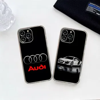Audi Mousepad Pentru Iphone 15 14 13 12 Pro Mini 11 Max Xr X Xs 8 Plus 7 Silicon Transparent