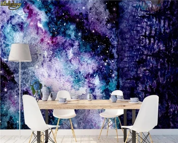 beibehang Personalizate 3d tapet violet vis superb universul înstelat gaura neagra plafon pictura murala de perete de fundal actele de pared