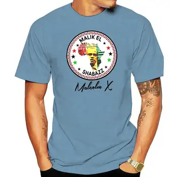 Black History Month Tricou Africa Harta Malcolm X, Angela Davis Black Panthers Am Grafic Plus Dimensiune T-Shirt