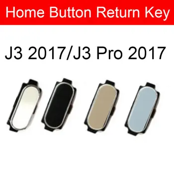 Button Acasă Cablu Flex Pentru Samsung Galaxy J3 Pro 2017 Tasta De Meniu Senzor De Recunoaștere A Amprentelor Flex Cablu De Reparare Repalcement