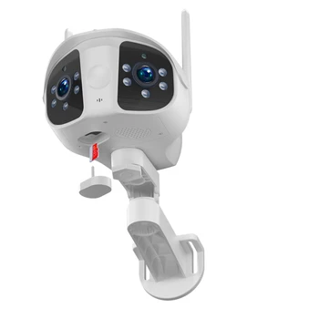 Camera IP 10X Zoom PTZ Camera IP Wifi Dual Lentilă Dual Ecran de Protecție de Securitate Monitor Exterior Impermeabil Noapte CCTV