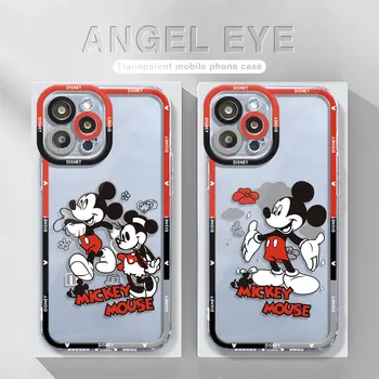 Capac Disney Mickey Minnie Art Caz de Telefon pentru Samsung Galaxy A72 5G A22 A32 A52s A33 A73 A13 A23 A52 A53 A42 A21s A12