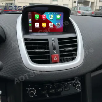 Carplay Stereo Multimedia Android 12 Player Pentru Peugeot 207 2008-2010 2011 2012 2013 2014 GPS BT Audio Receptor Radio Unitatea de Cap