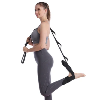 Curea Glezna Yoga Curele Flexibilitate Banda De Rezistență Picior Fascia Targă Curea De Balet, Gimnastica Întinde Cureaua De Yoga Trage De Curea
