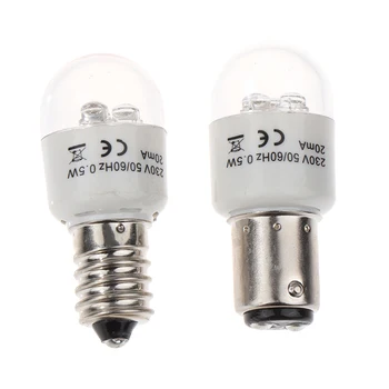 Cusut Bec LED BA15D/E14, Lumina se Aprinde 0,5 W Lampă Mașină de Cusut Acasă
