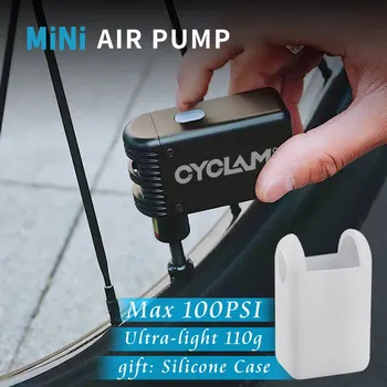 CYCLAMI Mini Electric Pompa de Aer Portabil Bicicletă cu Acumulator Pneumatic Presta Ventil Schrader în aer liber Drum Biciclete MTB Accesorii