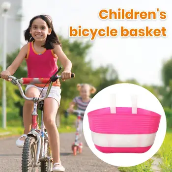 Decorative Nu Este Ușor De Deformat Copii Bicicleta Scuter Coș Container De Depozitare De Biciclete Consumabile