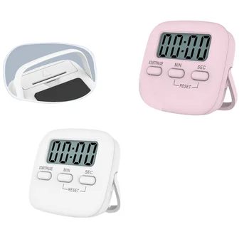 Digital Timer Bucătărie Mari Cifre de Alarmă Puternic Suport Magnetic Stand cu Ecran LCD Mare pentru Gătit, Coacere Jocuri Sportive