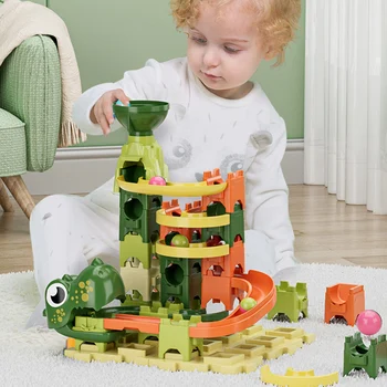 Dinozaur Blocuri Copii, Pista De Curse De Învățare De Învățământ De Jucărie Mare De Blocuri De Constructii Jucarii Montessori, Jucarii Pentru Copii, Cadouri