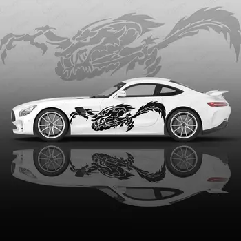 dragon autocolante auto universal mare de autocolante auto pictat autocolante auto stângă și dreaptă grafic dureros autocolante auto