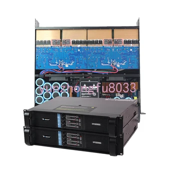 Ds-10q Sistem de Sunet Audio Amplificator de Mare Putere 4 2u Canal 2000 W
