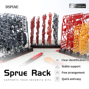 DSPIAE PT-SR Sprue Rack Bord Modelare Organizator Combinatorie identificarea Rapidă și depozitare din Plastic Pentru asamblarea de modelare