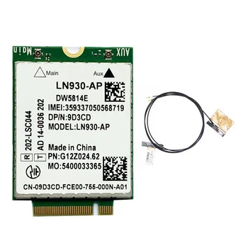DW5814E pentru Telit LN930-AP WiFi Card+Antene WWAN FDD-LTE unitati solid state 4G Modul pentru Laptop-uri Dell Latitude 5285 5480 5580