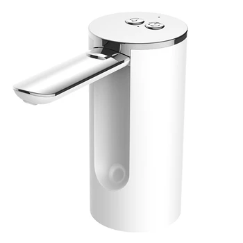 Electric Pompa de Apa Pentru Sticla de Încărcare USB Potabilă Dozator de Zgomot Redus Mică Pompă de Aspirație Artefact Alb-Argintiu
