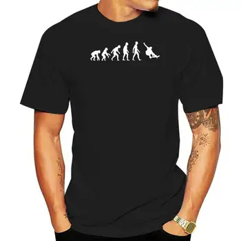 Evoluția Omului SkateboardER Mens T-Shirt / SkateboardER / 10 Culori S-XXL Mans Unic de Bumbac Mâneci Scurte, O-Neck T Shirt