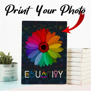 Foto personalizat Jurnal Personalizat Notebook Egalitatea de Flori LGBT Pride Floarea-soarelui Drepturile Civile Imprimare 2023 Rechizite de Birou Jurnal