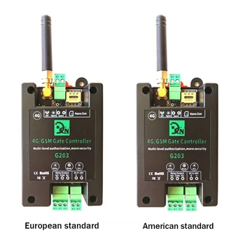 GSM 4G LTE Controler de Acces SMS APP Control de la Distanță On/Off a Comutatorului Releului Pentru Automate Glisante Usa batanta Deschidere