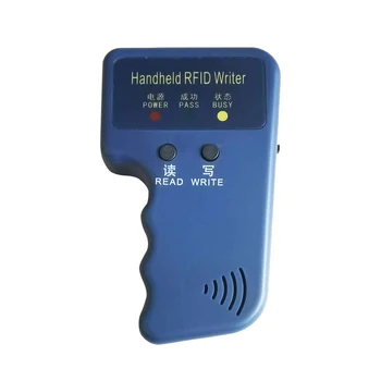 Handheld 125KHz RFID Programator Duplicator Copiator Scriitor Cititor de Scriitor Carte de IDENTITATE Cloner & cheie pentru Ușa Sistem de Control Acces