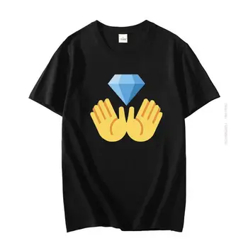 Investi Wallstreetbets Diamant Mâinile Clasic grafic t shirt Bumbac cu maneci scurte t-shirt, Tricouri Topuri de Vara barbati haine