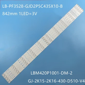 Led подсветка GJ-2K16-430-D512-V4 pentru LB43014 V0_00 LB43015 V0_03 GJ-2K16-430-D512-V4 LB-PF3528-GJD2P5C435X10-B