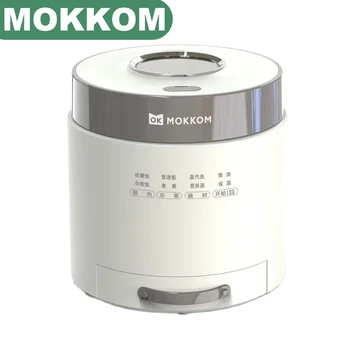 Mokkom MK-595 Oala de Orez 1,5 L Non-Stick de Linie Scăzut de Zahăr Oală de Gătit Orez 220V Electrocasnice Multifuncțional cu Aburi de Supa de Aragaz