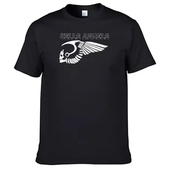 Motociclete Club Hells Angels tricou Unisex din Bumbac 100% Bărbați Femei T-Shirt Top Vanzari N011