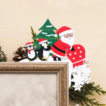 Moș Crăciun Tocului Ornamente 2023 Crăciun Fericit Decoratiuni De Craciun Pentru Casa De Craciun Cadouri De Crăciun Natal Noi Anul 2024