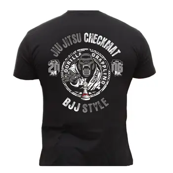 Murdar Ray Arte Martiale, MMA Gorilla Jiu-Jitsu Șah pentru bărbați T-Shirt DT19
