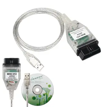 OBD2 de Diagnosticare Auto Cablu Mini VCI V16.20.023 Pentru Toyota OBD2 Mini VCI J2534 FTDI FT232RL Auto Cabluri Conectori