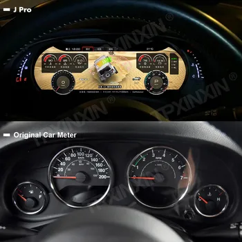 Pentru Jeep Wrangler 3 JK 2010 - 2017 Bord Digital LCD de pe Panoul Vitezometrul contorul Virtual Instrument Cluster Pilotaj LINUX