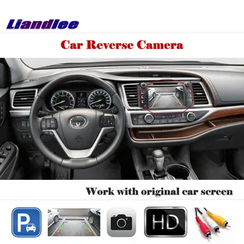 Pentru Toyota Highlander Kluger 2013 2014 2015 2016 2017 2018 Auto Reverse Camera din Spate de Parcare CAM de Muncă Cu Fabrica de automobile Ecran