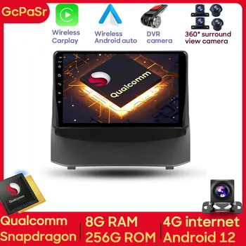 Qualcomm Snapdragon Radio Auto Multimedia Player Pentru Ford Fiesta Mk 6 2009 - 2018 Android de Navigare GPS Wireless Carplay Audio