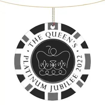 Regina Elisabeta Ornamente Pentru Pomul De Craciun Regina Platinum Pentru Jubileul Reginei Decoratiuni Elegante Decoratiuni De Craciun