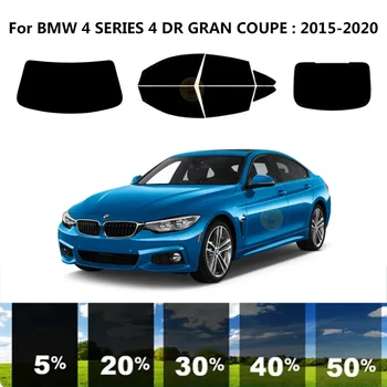 Structuri nanoceramics masina UV Fereastră Tentă Kit Fereastră de Film Auto Pentru BMW SERIA 4 F36 4 DR GRAN COUPE 2021-2024