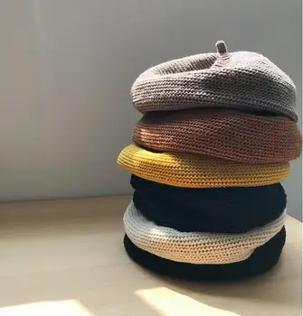 Toamna noua bereta de sex feminin pălărie tricotate femei