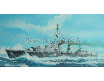 Trompetistul 05758 1/700 Tribal-clasa distrugătorul HMS Zulu (F18)1941 plastic model de kit