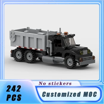 Vehicul de oraș Serie de Transfer Camion Blocuri Model Cărămizi de Afișare de Colectare de Jucării pentru Copii Cadouri 242PCS