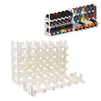 Vopsea Rack Pigment Plasarea de Depozitare Suport Cutie Composable Rack Combinație Gratuit Pentru 35MM Vopsea Sticla
