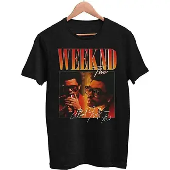 Vtg The Weeknd După Ore Până în Zori în Tur Tricou Clasic Barbati S-4XL Tee THAEB03045 mâneci lungi
